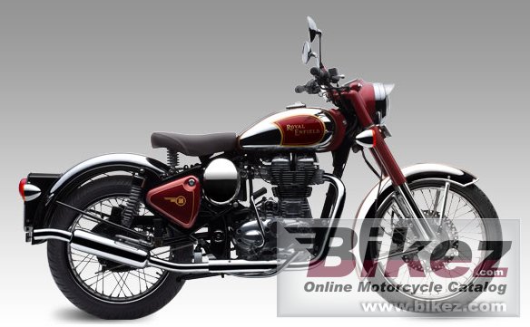 Big Enfield classic chrome picture and wallpaper from Bikez.com